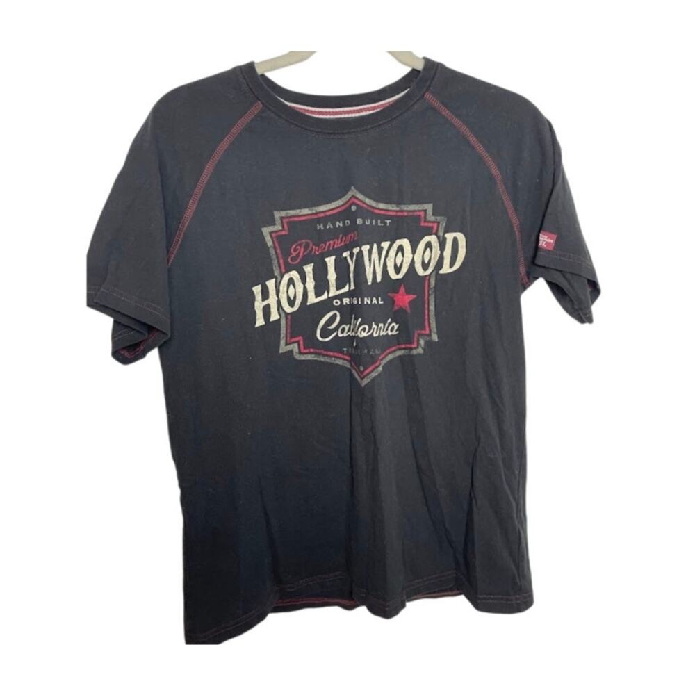 Red Thread Premium 51 T Shirt‎ Hollywood California Black Tee Casual Punk Grunge